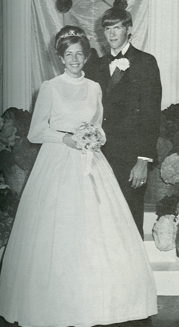 Princess Lori Adams escorted  by Rich Young 
